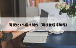 阿坝可视化+小程序制作（可视化程序编程）
